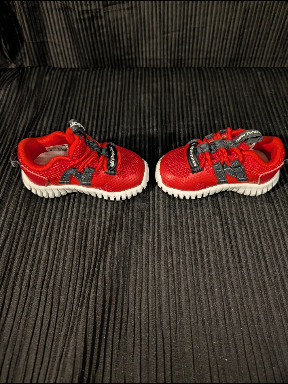 New Balance Infant Size 3 Red Athletic Sneakers